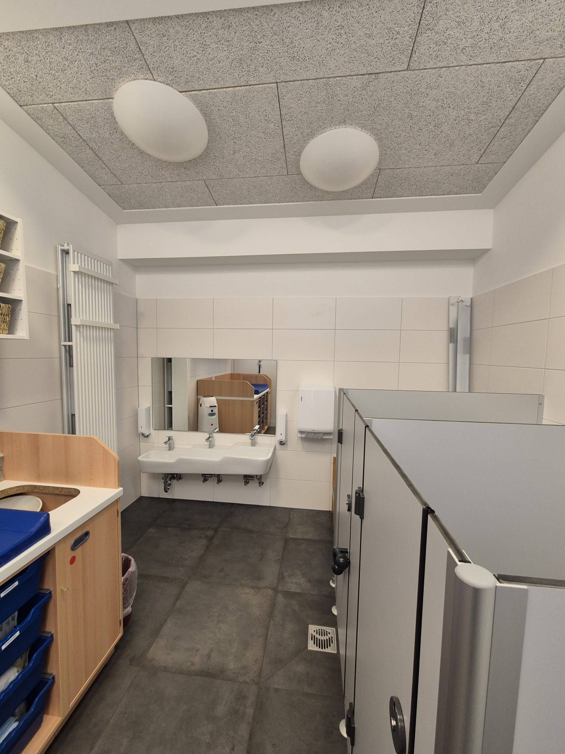 Kita, Sanierung von Waschräumen, Wolfenbüttel, Neu